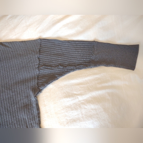 Free People Magic Thermal Top - Faded Black - XL - NWT - Picture 9 of 14